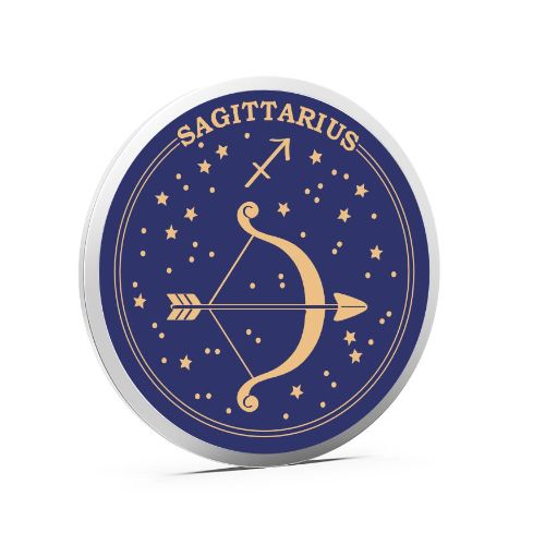 Sagittiraus Pure 999 Silver Color Coin