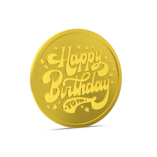 Happy Birthday Gold Coin 5 gm 24kt (995)