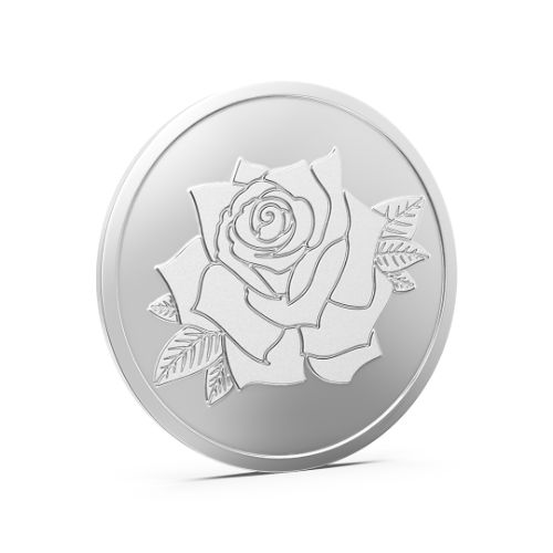 Rose Pure 999 Silver Coin
