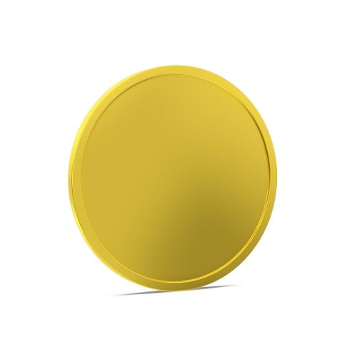 Plain Gold Coin
