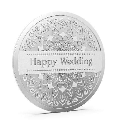 Wedding 999 Silver Coin
