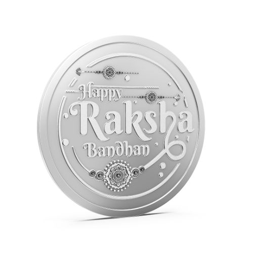 Raksha Bandhan Pure 999 Silver Coin
