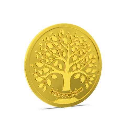 Kalpvruksha Gold Coin 1 gm 24kt (995)