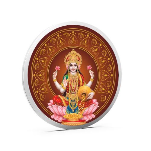 Laxmi Pure 999 Silver Color Coin